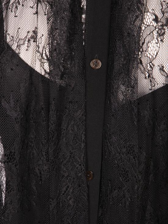 27FW 에르마노 피렌제 탑 D49EK015 E23 MF099 Black - ERMANNO FIRENZE