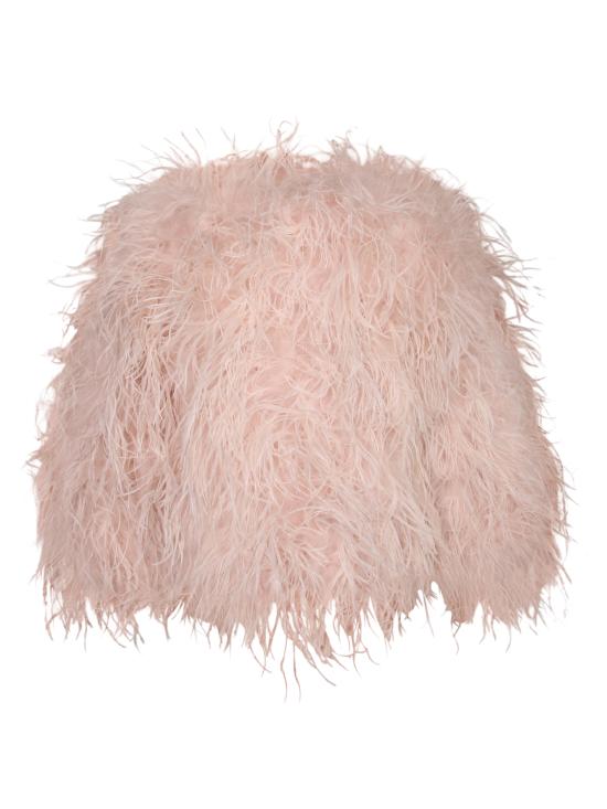 27FW 이브살로몬 무스탕 26EYV30 654PLMA A5197 Pink - YVES SALOMON