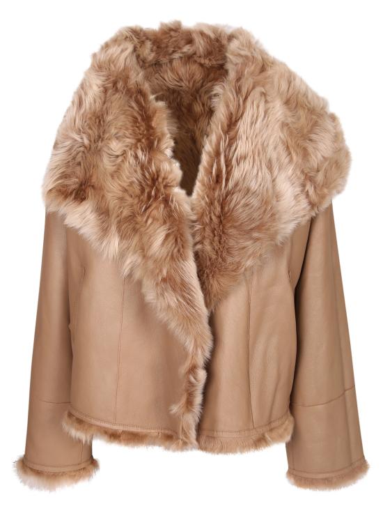 27FW 이브살로몬 무스탕 27WYV60 355TOSX A2270 Beige - YVES SALOMON