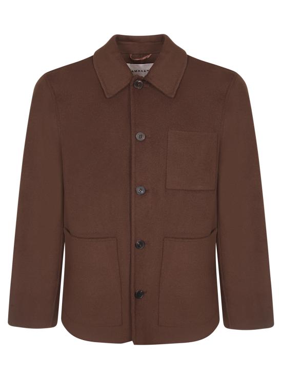 27FW 아마란토 긴팔 셔츠 B6AC0001 68 Brown