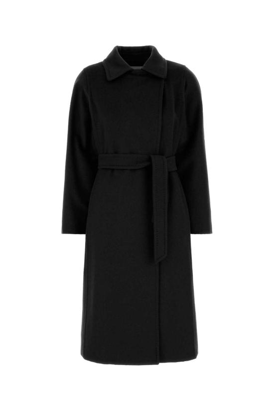 26FW 막스마라 코트 2621016062600 002 Black