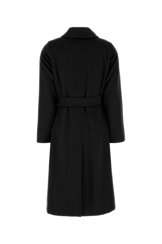 26FW 막스마라 코트 2621016062600 002 Black - MAX MARA