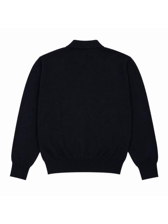 26FW 카레르 폴로 티셔츠 MILTONKNITPOLO BLACK - CARRER