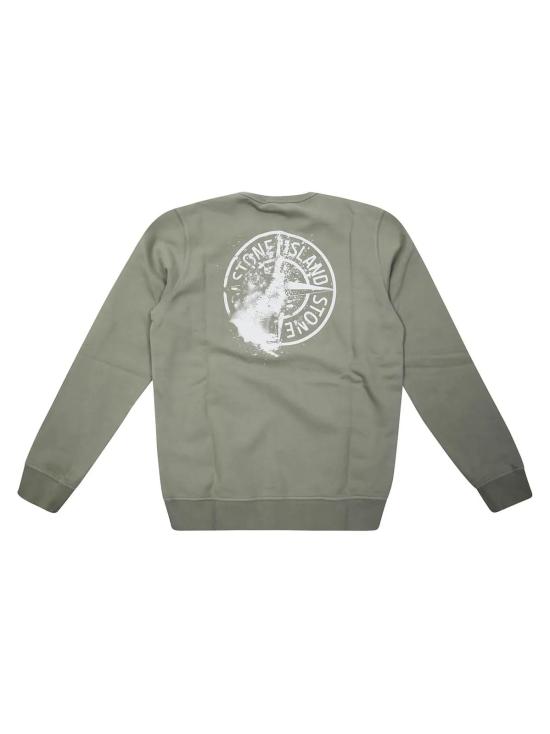 26FW [키즈] 스톤 아일랜드 니트/스웻셔츠 L2S166100014S0514 V0068 BROWN - STONE ISLAND