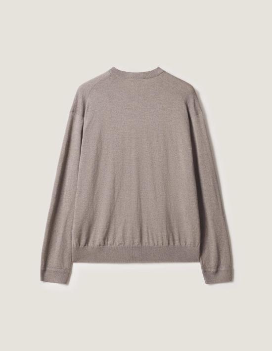26FW 메종키츠네 스웨터 MRMKC02KT1220 0613 TAUPE - MAISON KITSUNE