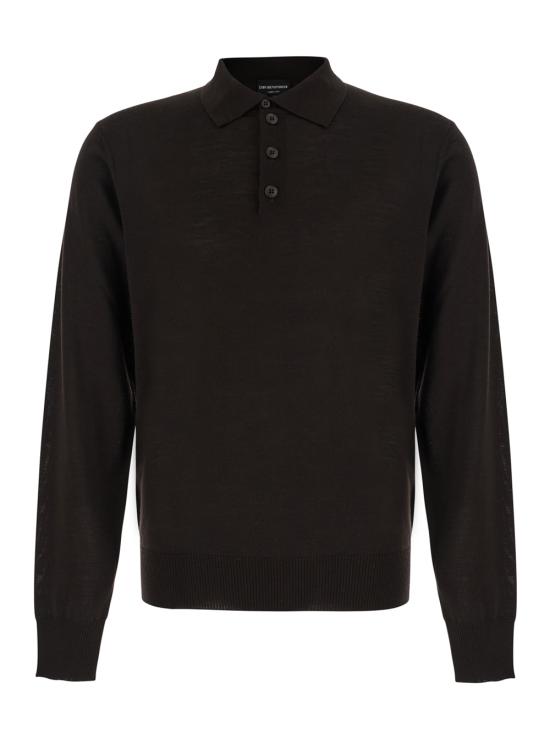 26FW 엠포리오 아르마니 긴팔 티셔츠 EM005804AF25400U6029 Brown