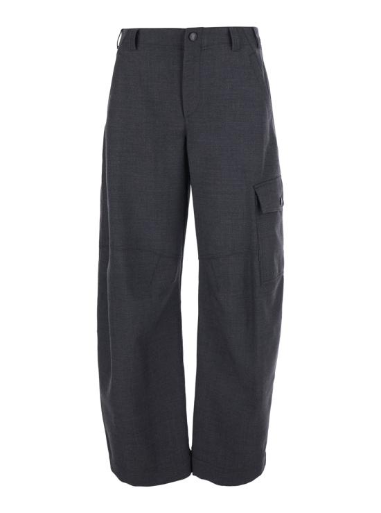26FW 브루넬로 쿠치넬리 스트레이트 팬츠 MB199P9356C3260 Grey