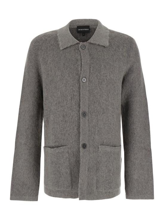 26FW 엠포리오 아르마니 긴팔 티셔츠 EM006303AF29804M8012 Grey