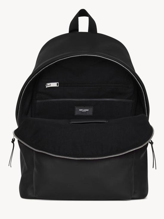 26FW 생로랑 CITY 시티 클래식 로고 백팩 534967AAE8M 1000 NERO - SAINT LAURENT