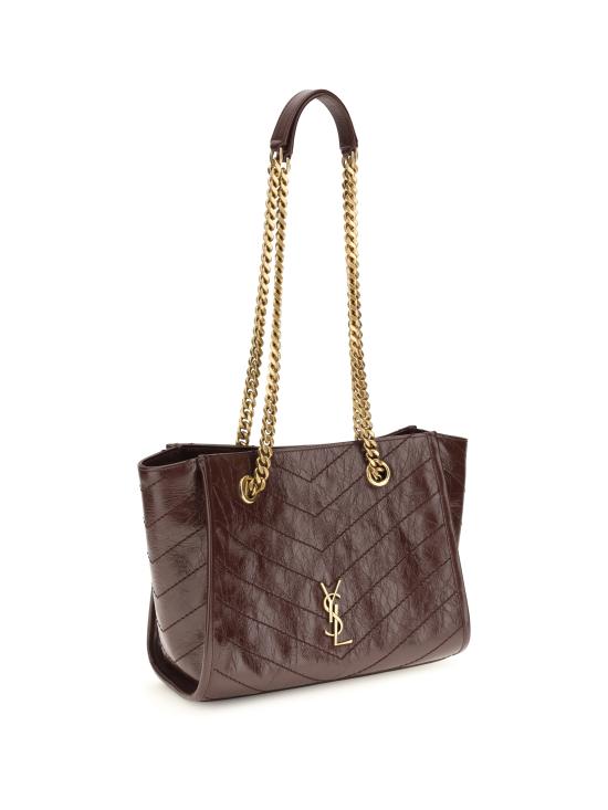 26FW 생로랑 니키 스몰 쇼핑백 8726800EN07 6195 ROSSO - SAINT LAURENT