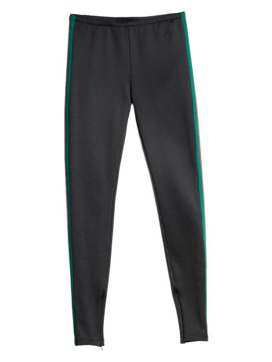26FW 구찌 웹 디테일 샤이니 저지 레깅스 팬츠 A0068XXJH6L 1000 NERO