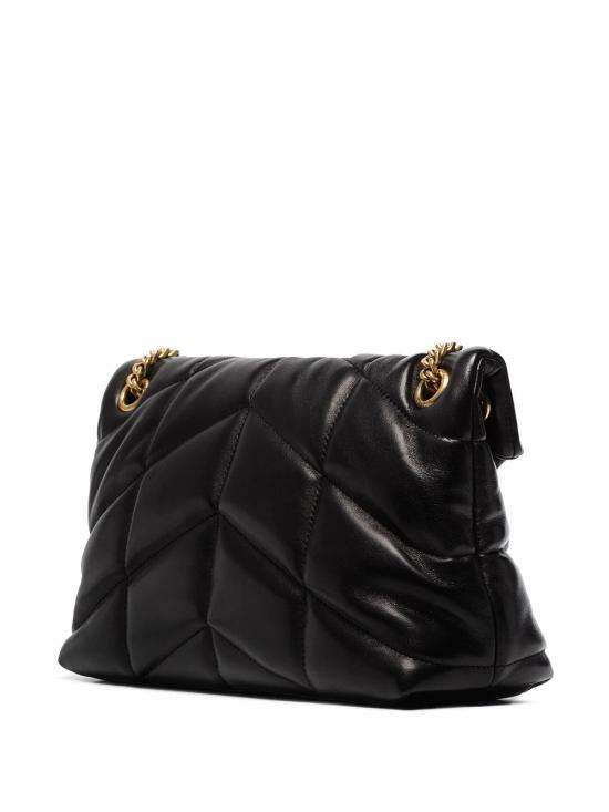 26FW 생로랑 루루 푸퍼 스몰 체인 백 5774761EL07 1000 NERO - SAINT LAURENT