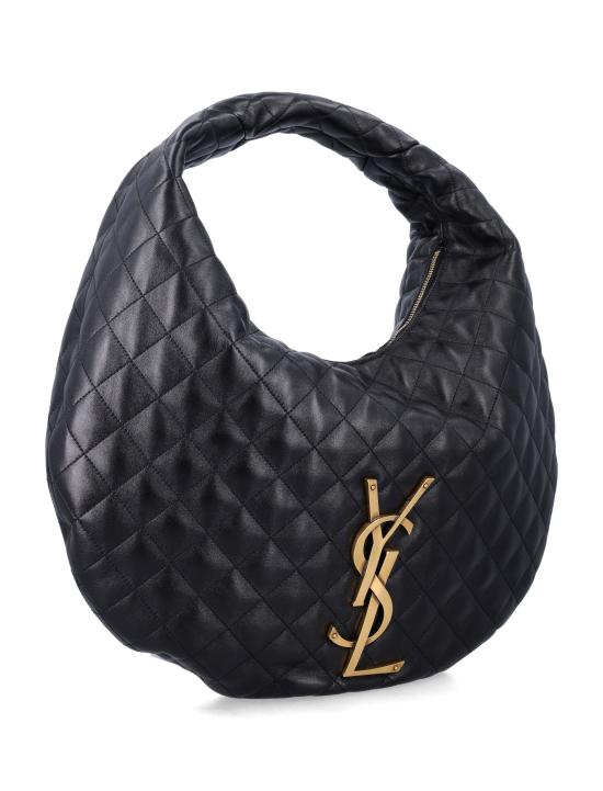 26FW 생로랑 이카 호보 퀼티드 나파 858160AAANG 1000 - SAINT LAURENT