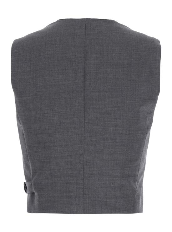 26FW 브루넬로 쿠치넬리 탑 M0W07SW706C010 Grey - BRUNELLO CUCINELLI