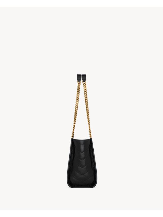 26FW 생로랑 니키 스몰 쇼핑백 8726800EN07 1000 NERO - SAINT LAURENT