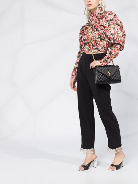 26FW 생로랑 엔벨로프 미디움 백 600185BOW91 1000 - SAINT LAURENT