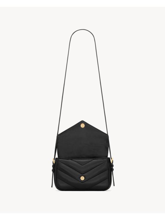 26FW 생로랑 카상드르 루루 토이 퀼팅 양가죽 숄더백 873156AAEAX 1000 NERO - SAINT LAURENT