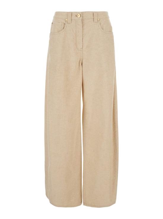 26FW 브루넬로 쿠치넬리 스트레이트 팬츠 MB185P4059C9881 Beige
