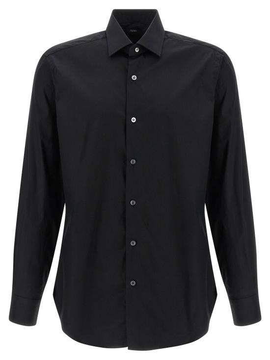  발바 셔츠 LDI1U12P01PZ2708U0001 BLACK