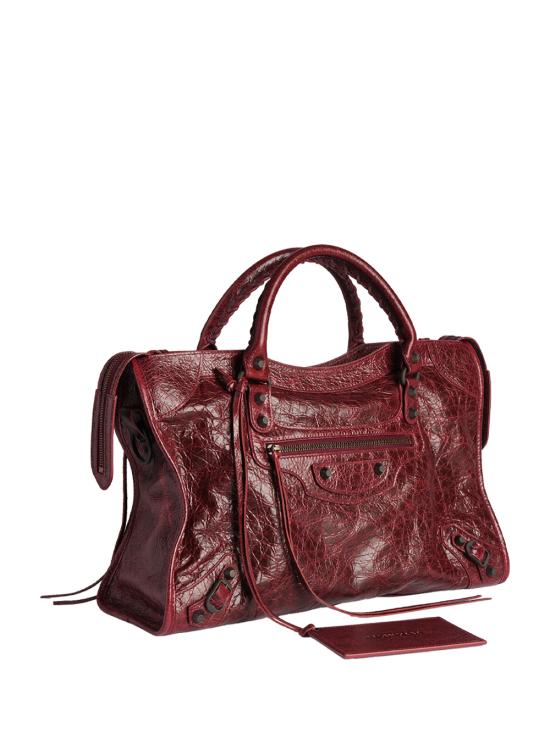 26FW 발렌시아가 르 시티 백 865760 2ACFH 6154 BERRY RED - BALENCIAGA