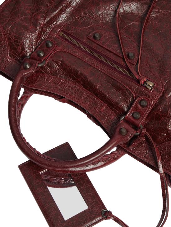26FW 발렌시아가 르 시티 백 865760 2ACFH 6154 BERRY RED - BALENCIAGA