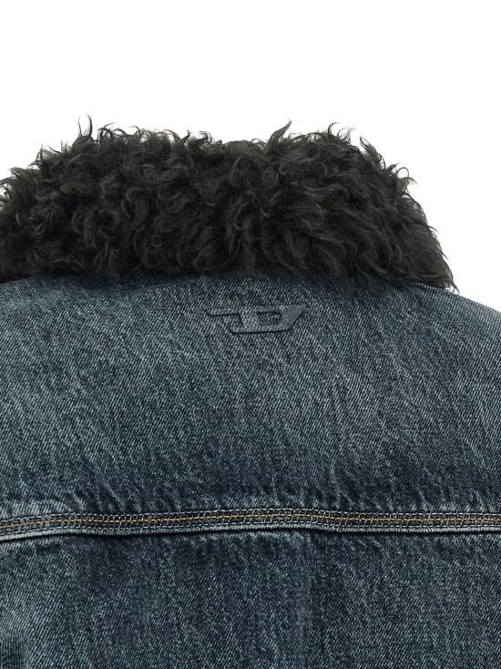 26FW 디젤 패딩 D-Curly-Fsj1  재킷 블루 - DIESEL