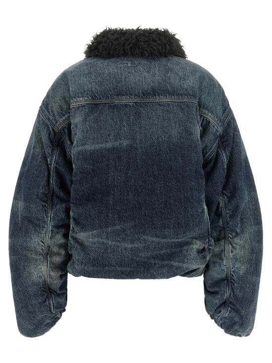 26FW 디젤 패딩 D-Curly-Fsj1  재킷 블루 - DIESEL