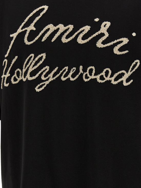 26FW 아미리 반팔 티셔츠 할리우드 티셔츠 블랙 - AMIRI