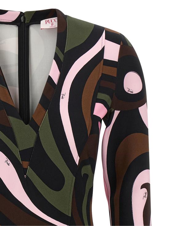 26FW 에밀리오푸치 원피스 마르모 드레스 멀티컬러 - EMILIO PUCCI