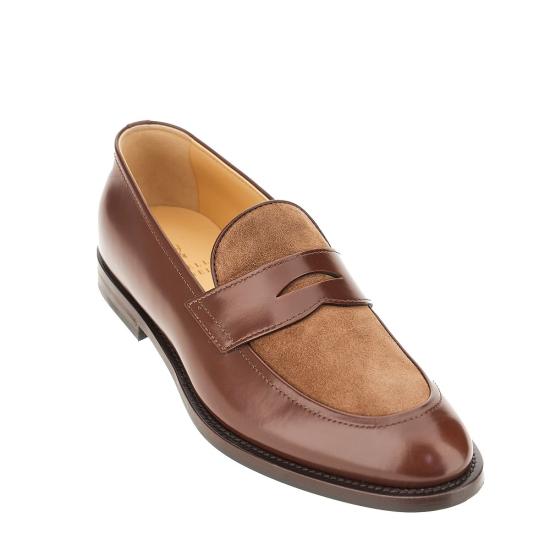 26FW 브루넬로 쿠치넬리 로퍼 MZUFXEU678 Brown - BRUNELLO CUCINELLI