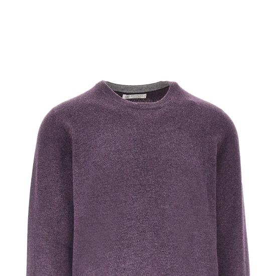 26FW 브루넬로 쿠치넬리 캐시미어 니트 M2200100 Purple - BRUNELLO CUCINELLI