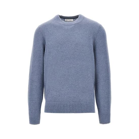 26FW 브루넬로 쿠치넬리 니트웨어 MTF709900 Blue