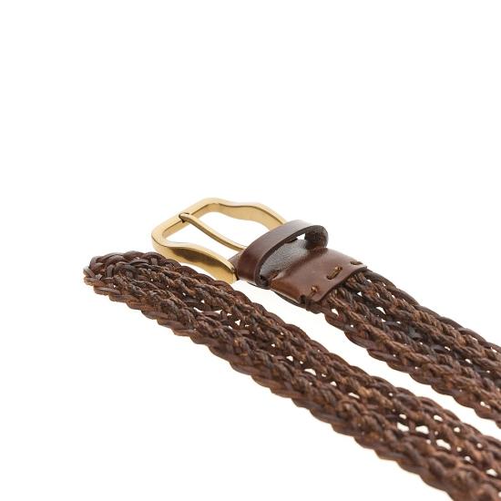 26FW 브루넬로 쿠치넬리 벨트 MAUUC344 Brown - BRUNELLO CUCINELLI