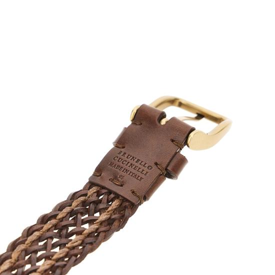 26FW 브루넬로 쿠치넬리 벨트 MAUUC344 Brown - BRUNELLO CUCINELLI