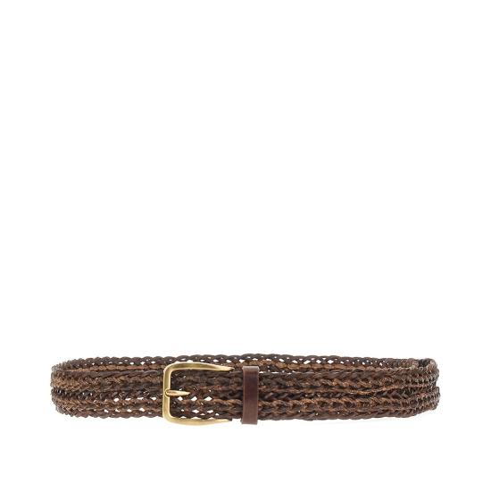 26FW 브루넬로 쿠치넬리 벨트 MAUUC344 Brown