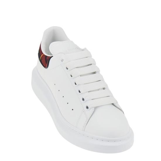 26FW 알렉산더 맥퀸 오버사이즈드 스니커즈 553770WIAJQ White - ALEXANDER MCQUEEN