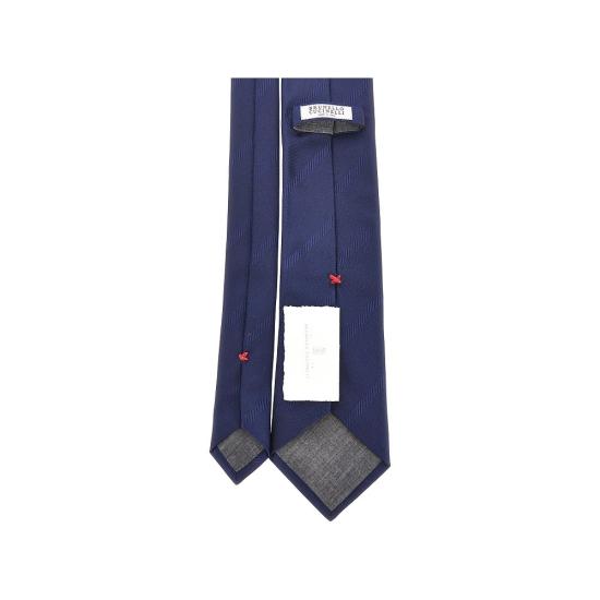26FW 브루넬로 쿠치넬리 넥타이 MY8620018 Blue - BRUNELLO CUCINELLI