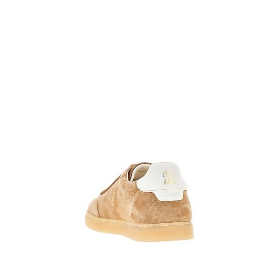 26FW 브루넬로 쿠치넬리 스웨이드 스니커즈 MZUMGLJ336 Beige - BRUNELLO CUCINELLI
