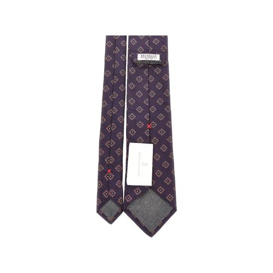 26FW 브루넬로 쿠치넬리 넥타이 MI8850018 Purple - BRUNELLO CUCINELLI