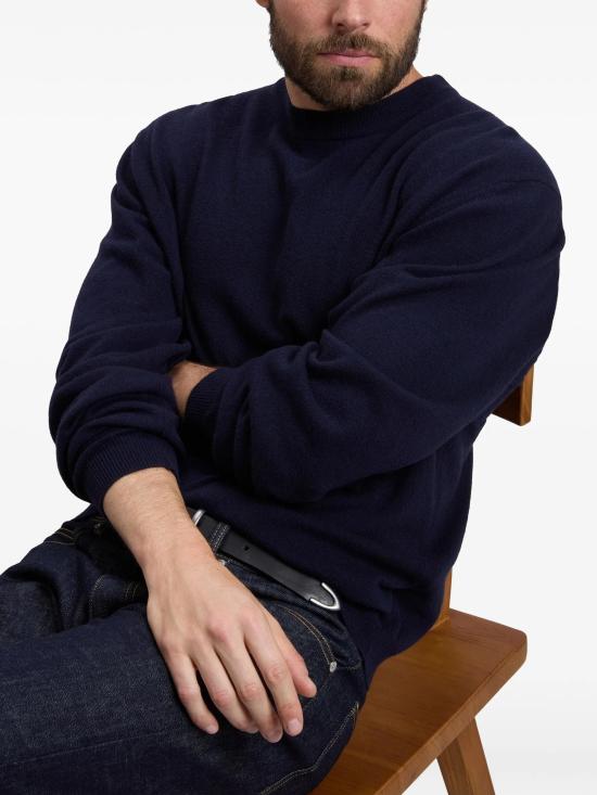 26FW 울리치 스웨터 CFWOKN2063MRUF5094 3989 MELTON BLUE - WOOLRICH