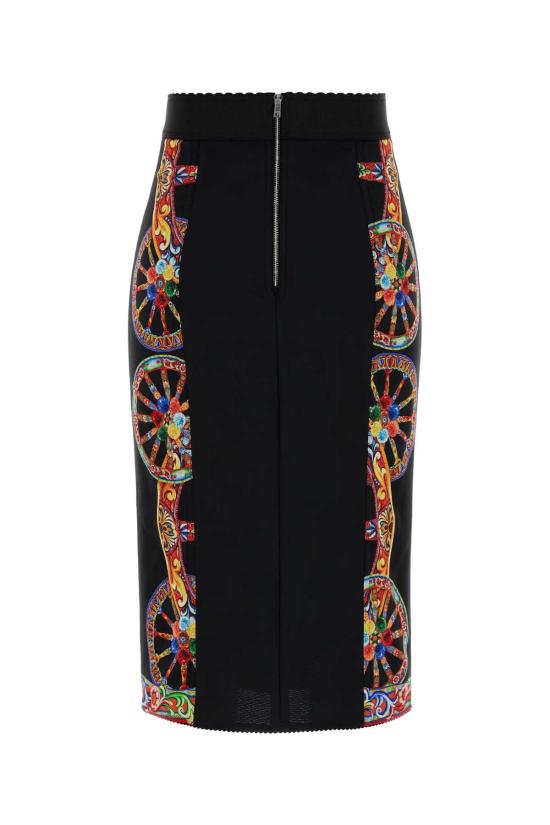 26FW 돌체앤가바나 스커트 F4K33TGDDTA HH6CL FLD - DOLCE & GABBANA