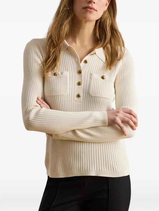 26FW 랄프 로렌 스웨터 200P03459003 MASCARPONE CREAM - RALPH LAUREN