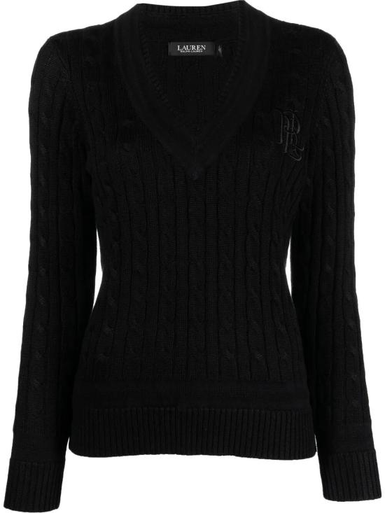 26FW 랄프 로렌 스웨터 200888795004 BLACK