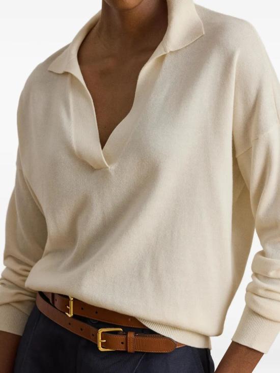 26FW 랄프 로렌 스웨터 200P14056001 MASCARPONE CREAM - RALPH LAUREN