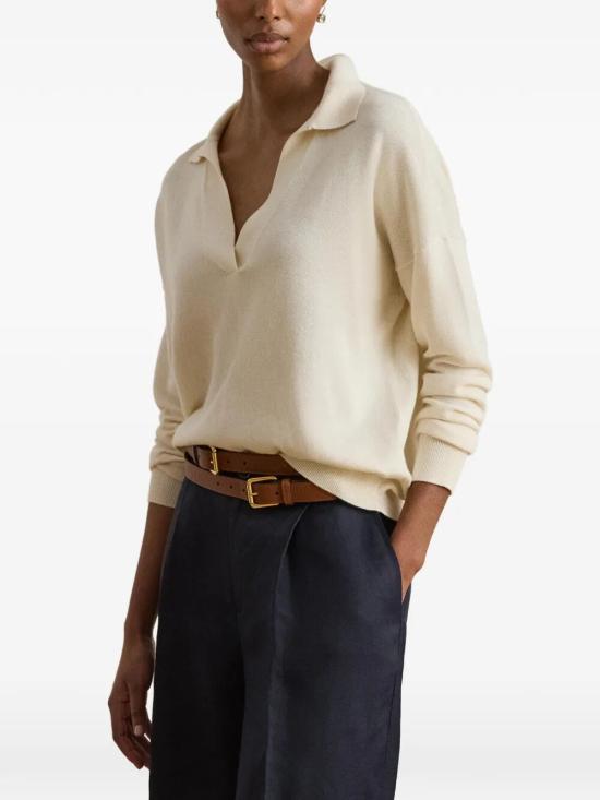 26FW 랄프 로렌 스웨터 200P14056001 MASCARPONE CREAM - RALPH LAUREN