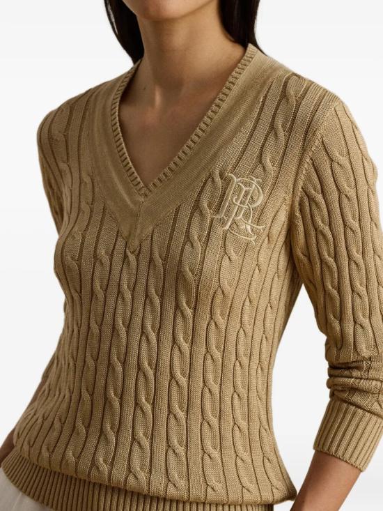 26FW 랄프 로렌 스웨터 200888795013 BIRCH TAN - RALPH LAUREN