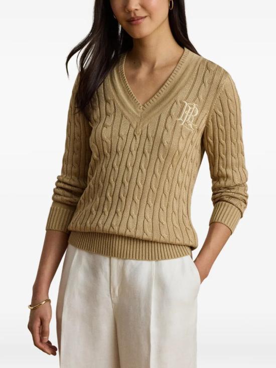 26FW 랄프 로렌 스웨터 200888795013 BIRCH TAN - RALPH LAUREN