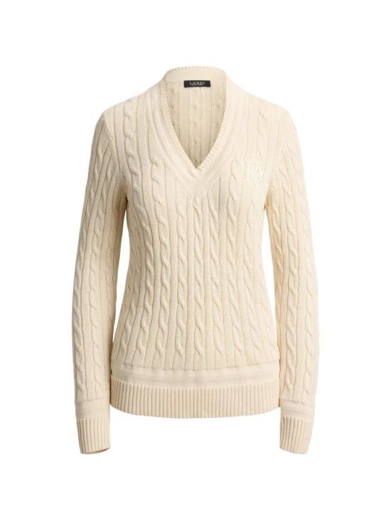 26FW 랄프 로렌 스웨터 200888795011 MASCARPONE CREAM