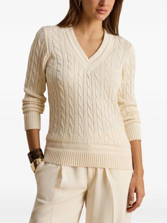 26FW 랄프 로렌 스웨터 200888795011 MASCARPONE CREAM - RALPH LAUREN