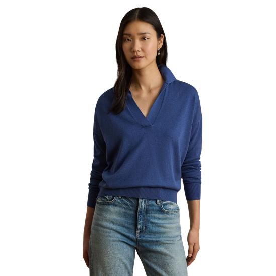 26FW 랄프 로렌 스웨터 200P14056005 INKY BLUE - RALPH LAUREN